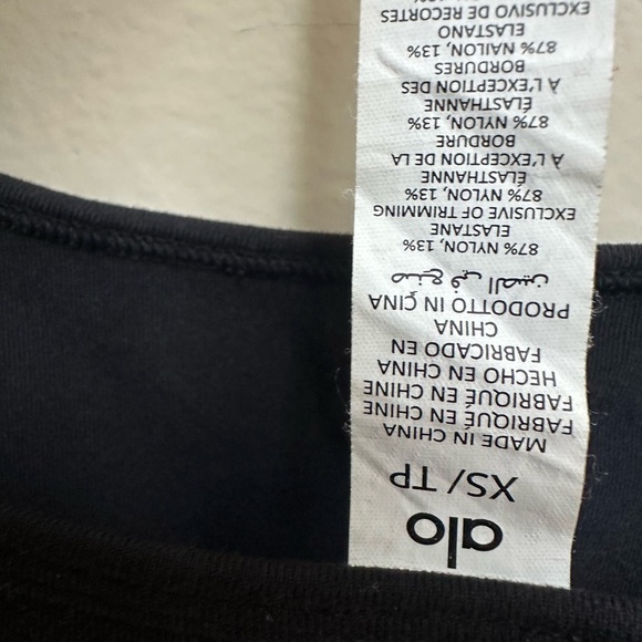 Alo Black Sleeveless Bodysuit - Picture 5 of 8